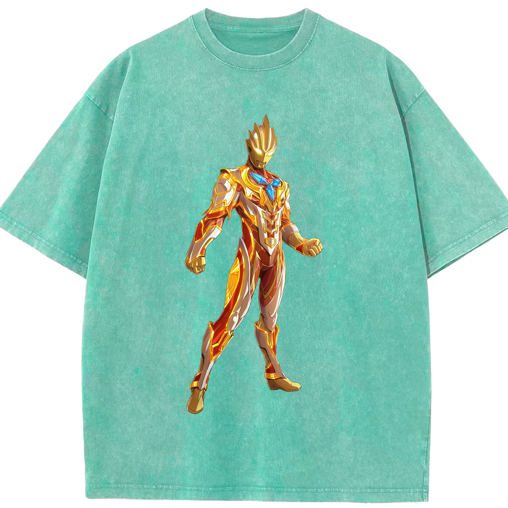 （画像用） ウルトラマン Ultraman 綿100% ヴィンテージ風 半袖Tシャツ（フロントプリント）